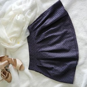 **Banana Republic** Size 10 Blue Textured Skirt